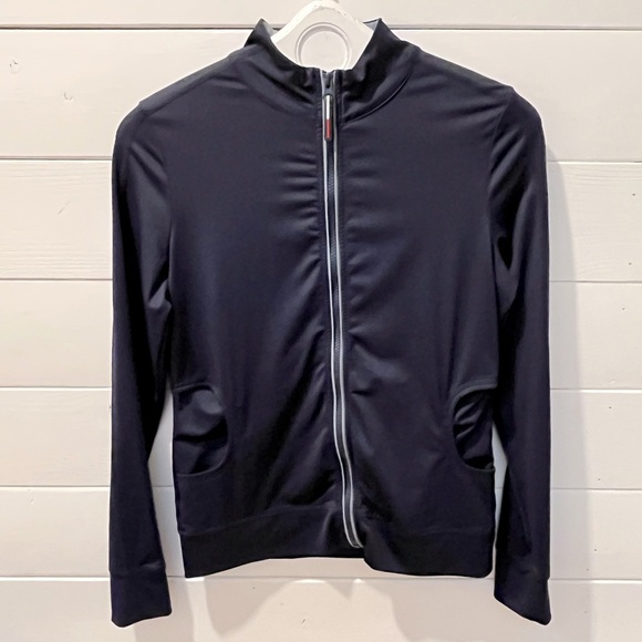 💙 TOMMY HILFIGER Yoga Full-Zip Jacket – Size S - Picture 1 of 9